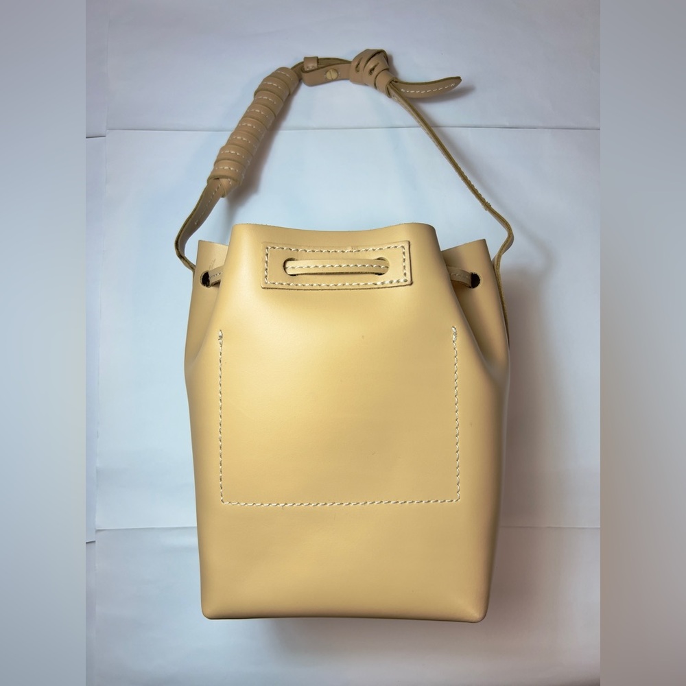 J. Crew Bucket leather handbag LOT - Picture 4 of 10